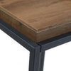 Very Home Harlem Square Nest of 2 Tables - Mid Oak - FSC® Certified