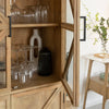 Thalia mango wood display case