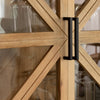 Thalia mango wood display case