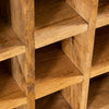 Cabinet with Wine Rack for 18 Bottles in Mango Wood Uain
