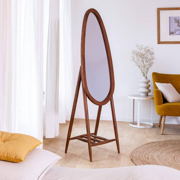Joyce Mango Wood Floor Mirror