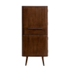 Alena dark mango wood cabinet
