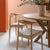 Aline light beech wood chair (set of 2)