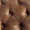 Sorrento Leather Chesterfield Three Seater Sofa