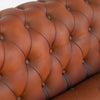 Jean Leather Chesterfield Three Seater Sofa