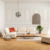 Blanco Fabric L-Shaped Sofa