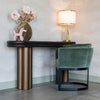 Macaron 63'' Solid Wood Top Console Table