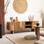 Tilio acacia wood TV cabinet