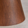 Gala Oval dining table 160-200x100 cm extendable in MDF and veneer Gala