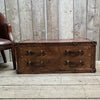 Leather Console 2 Draw English Handmade Coffee Table Room Decor Hand Dyed Bridle Leather Luxury Homes Inspired Travel