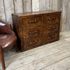 Luxury Console Side Table Room Decor Handmade Hand Dyed English Leather Room Organiser