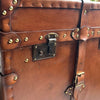 Luxury Belted Bridle Leather End Table