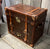 Bespoke Antique Belted Leather Console Side Table