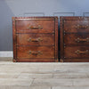 Luxury handmade hand dyed bedroom nightstands