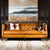 Hampton Tufted Leather Sofa | American Made | High Quality | Full Grain Leather