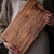 2 Items | 1-Large & 1-Small Acacia Wood Cutting Board Combo w/ Handles | Reversible Charcuterie Serving Set | Cheese Board Duo