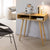 Maëva console table with storage in mango wood