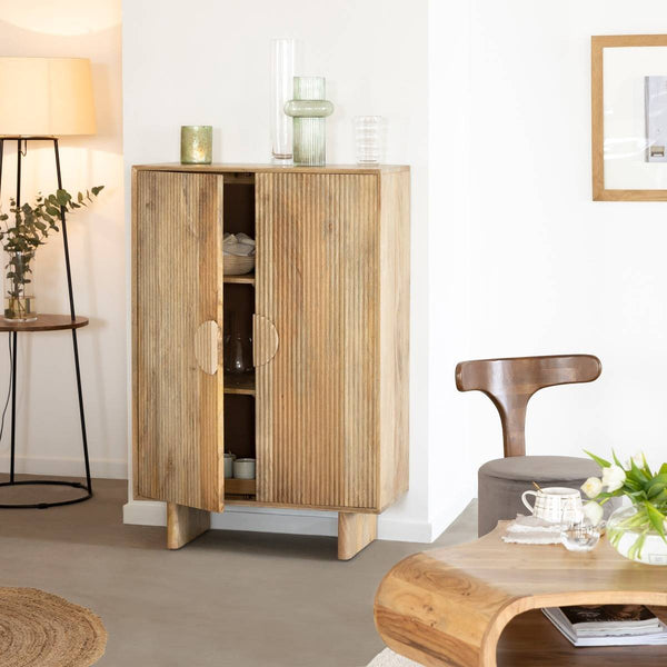 Ewan Mango Wood Cabinet