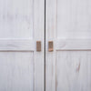 Duraster Novo Premium Distress Solid Acacia wood Wardrobe Cabinet #1