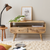Small TV cabinet in mango wood Maëva