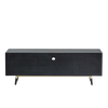 Volterra wicker and metal TV cabinet