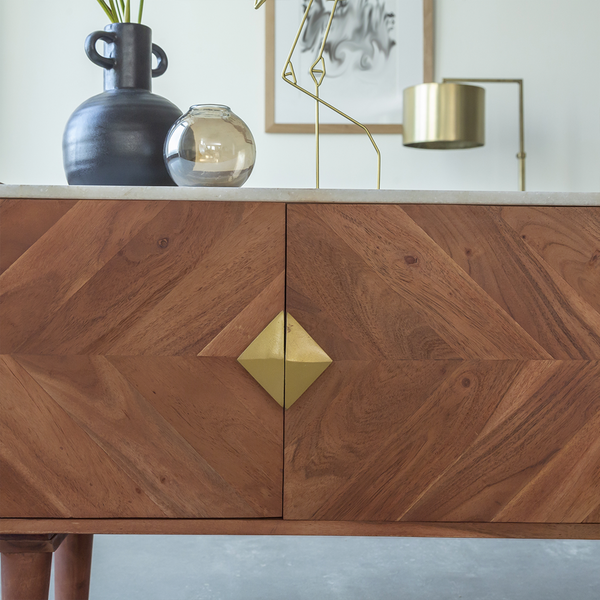 Naxos acacia wood TV cabinet