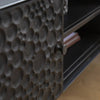 Liv mango wood and metal TV cabinet