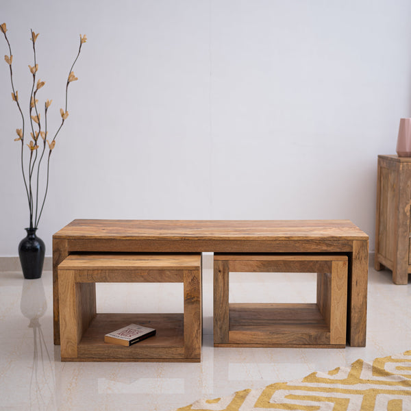 Misa Nest Of Tables Mango Wood #25