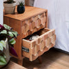 Riverrun Bed Side Table Acacia wood #4 - Duraster 