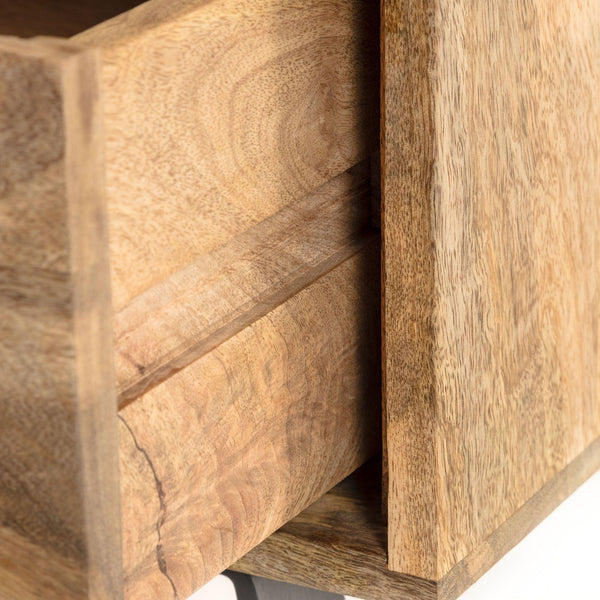 Mosaix Bed Side Table Mango Wood #1 - Duraster 