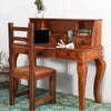 Aristocrat Solid Wood Study Table with Storage #1 - Duraster 
