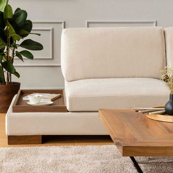 Corner Fabric Sofa