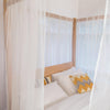 Eternal Solid Acacia Wood Four-Poster Bed #5 - Duraster 