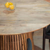 Mango Wood Round Dining Table 