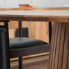 Versaw TransitionalSolid Mango wood Dining Table#3 - Duraster 