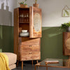 Wicker Stylish Mango wood Chest of Drawer #1 - Duraster 